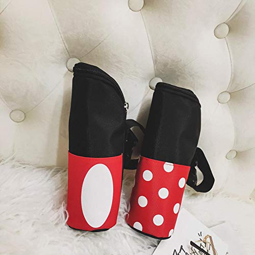 qiqiu Mochila Pañales Bolsas multifuncionales para momias Mujeres embarazadas que salen Bolsas para madres y bebés de gran capacidad-Minnie Mochila Bebes Para Pañales y Biberones