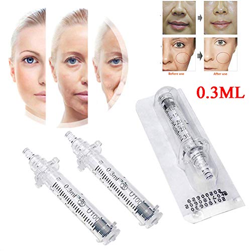QIYE 15 Pcs Reemplazo Hyaluron Acid Pen Accesorios, 0.3ML Consumibles Desechables Ampollas Estériles Suministros De Belleza, Deep Replenishment and Rich Nourishment, No Contiene líquido