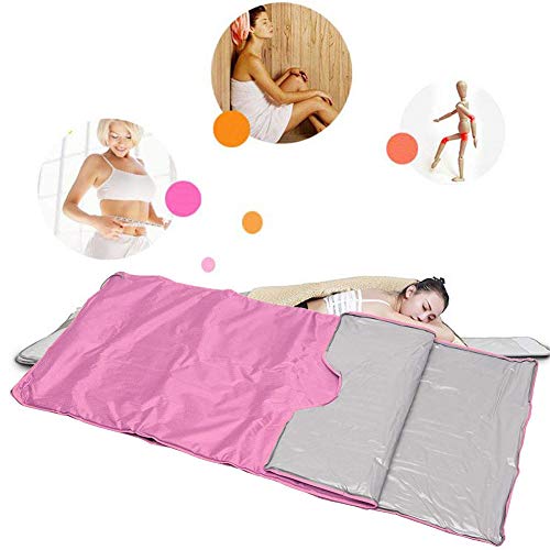 QiYu Manta Sauna de Infrarrojo lejano, Saco Sauna de Adelgazamiento, Sauna Beauty Detox Therapy Machine, Khan Steam Blanket, promoción de la circulación sanguínea