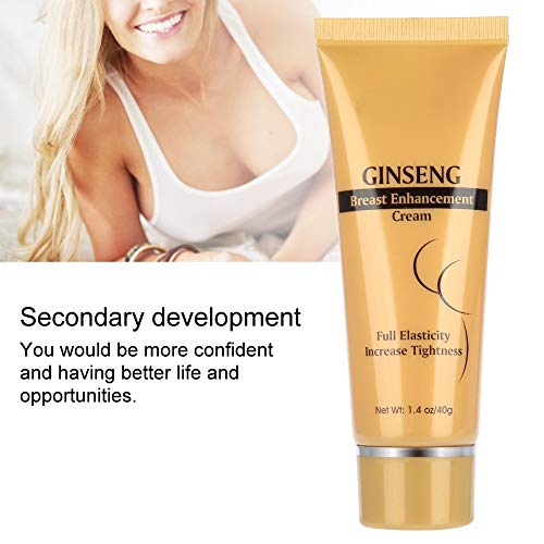 Qkiss 40 g Crema Reafirmantes de Senos, Crema Reafirmante y Lifting de Agrandamiento Natural de los Senos para Realzar y Reafirmar el Pecho y Reafirmante de Pecho