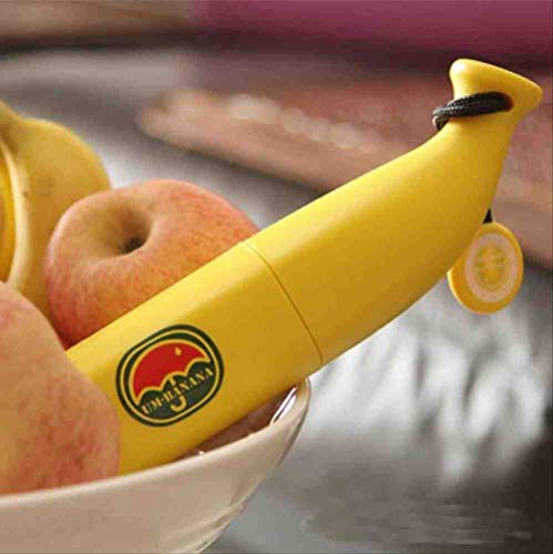 QNBD Banana Rain para mujeres Moschino como novedad niños regalos protección a prueba de viento paraguas plegable