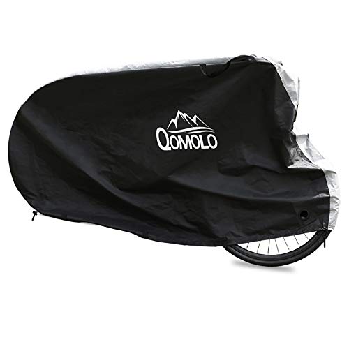 Qomolo Funda para Bicicleta Impermeable,Funda de Proteccion Bicicleta Exterior A Prueba de Polvo, Anti-UV Cubierta Bici Protector al Aire Libre para Bicicleta de Montaña y Carretera,200x75x115cm