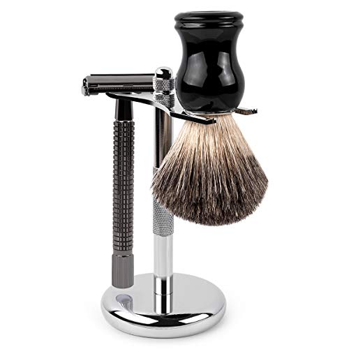 Qshave Soporte para Afeitadora para Maquinilla de Afeitar y Brocha de Afeitar