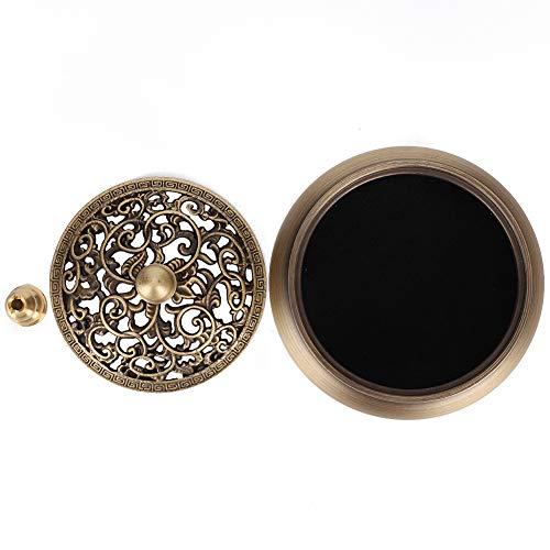 Quemador de incienso, quemador de incienso en espiral a prueba de herrumbre para adornos artesanales de decoración del hogar