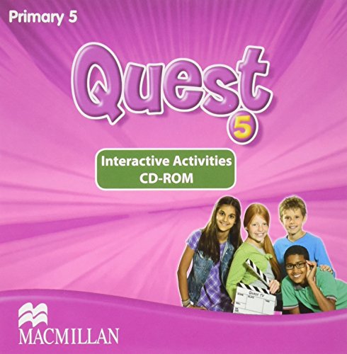 Quest Primary 5 (Activity Book, Grammar Builder, CD-ROM - Interactive Activities) (Tiger) - 9780230478718