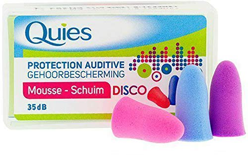 Quies Tapones auditivos de espuma, lote de 3 cajas que contienen 3 pares cada una