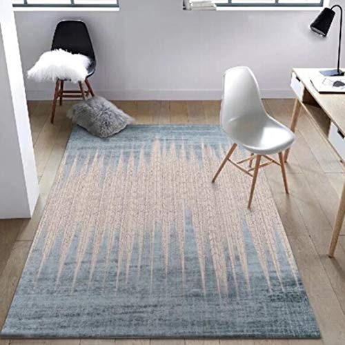 QY Alfombra Único Máquina De Coser Alfombra Enrejado Geometría Moderno Gris Claro Alfombra Alfombra De Sala Manta De Mesa De Centro Hogar Alfombra De Dormitorio Alfombrilla Antideslizante Alfombra De