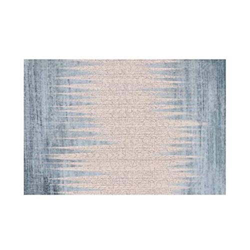 QY Alfombra Único Máquina De Coser Alfombra Enrejado Geometría Moderno Gris Claro Alfombra Alfombra De Sala Manta De Mesa De Centro Hogar Alfombra De Dormitorio Alfombrilla Antideslizante Alfombra De