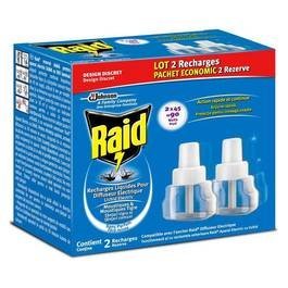 RAID - Recambio anti-mosquitos líquido (para difusor eléctrico, ecológico, 90 noches)