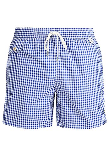 Ralph Lauren bañador para Hombre (L, Blue Gingham)