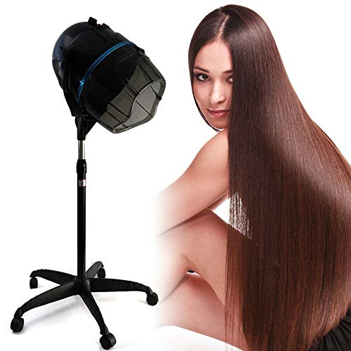 RANZIX Secador de pelo profesional con soporte para secador de pelo, campana con pie trípode para peluquería, 950 W