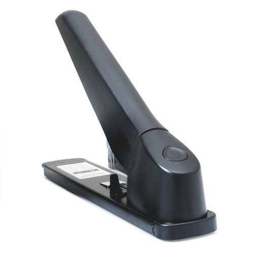 Rapesco AV-55 - Grapadora de gruesos, 210 hojas de capacidad, usa grapas 923/8-23 mm, color negro