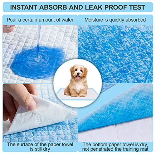 RCruning-EU Empapadores Perros Toallitas de Entrenamiento para Mascotas 33 cm x 45 cm 100 Unidades