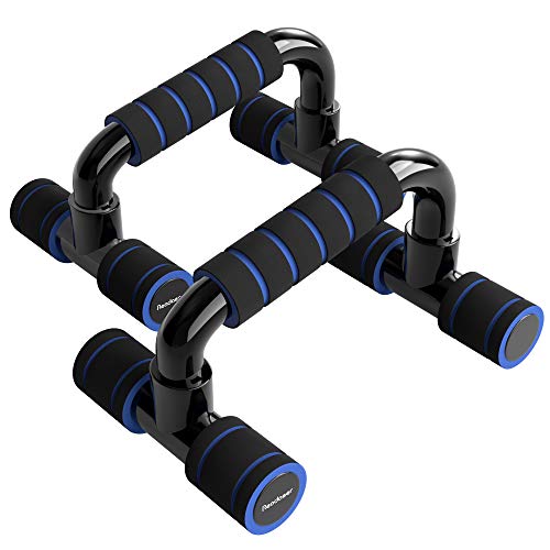 Readaeer --pushup bar ,soporte para flexiones, negro (azul)