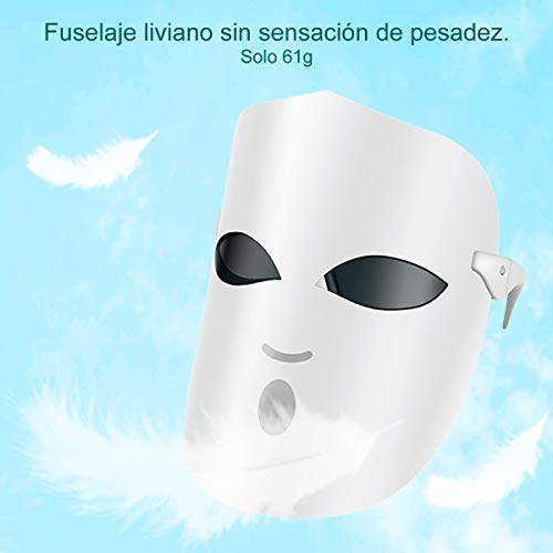 REAKOO light therapy mask Mascarilla LED mascarilla facial Mascarilla de terapia de luz Tratamientos para el acné Activar colágeno Mascarilla blanqueadora LED Tratamiento de la piel para el rostro
