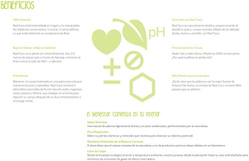 Real Coco Original 100% Natural 330ml (1 caja de 12 unidades)
