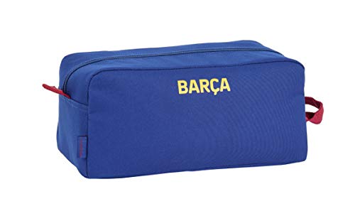 Real Madrid CF 1 Equipaje, Niños Unisex, Azul Marino, 34 x 15 x 18