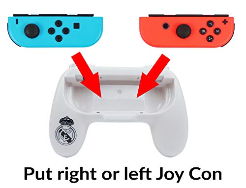 Real Madrid grips (empuñaduras) accesorio para mando JoyCons Nintendo Switch