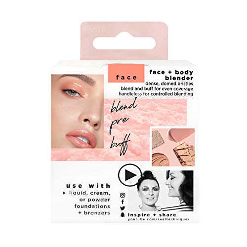 Real Techniques - Brocha para maquillaje de rostro y cuerpo