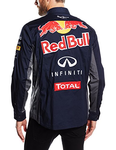 Red Bull Racing Camiseta para Hombre Azul Azul Marino Talla:Medium
