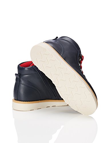 RED WAGON Botas con Cremallera para Niños, Azul (Navy), 25.5 EU (8 UK)