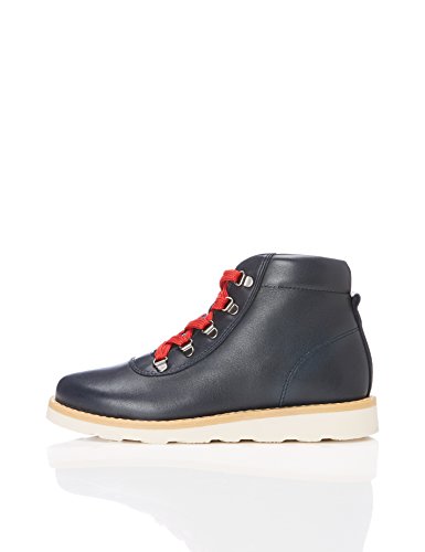 RED WAGON Botas con Cremallera para Niños, Azul (Navy), 25.5 EU (8 UK)