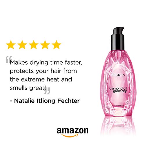 Redken Diamond Oil Glow Dry - Cuidado capilar, 100 ml