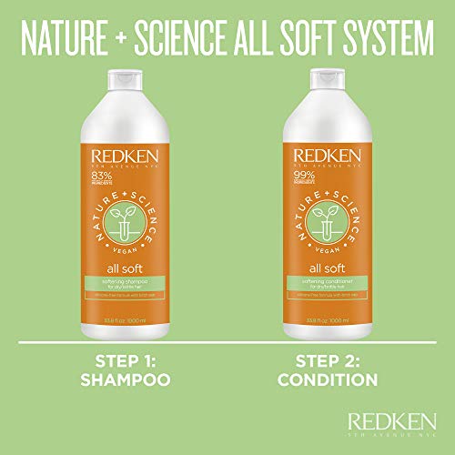 Redken Nature + science all soft conditioner 1000 ml - 1000 ml