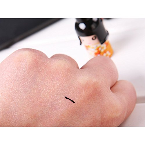 REFURBISHHOUSE Pluma delineador liquido negro impermeable muneca japonesa lindo Maquillaje Cosmetico