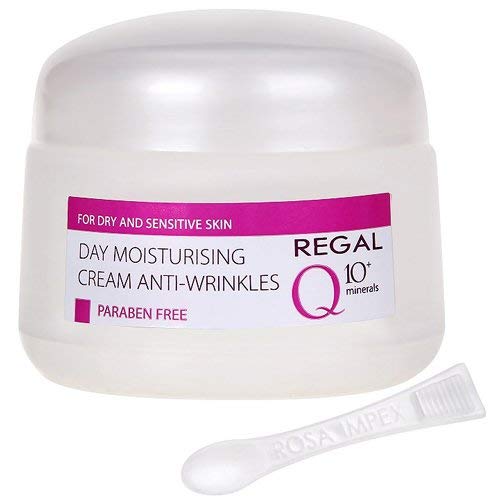Regal Q10+ Crema de Día Hidratante Antiarrugas Piel Seca y Sensible