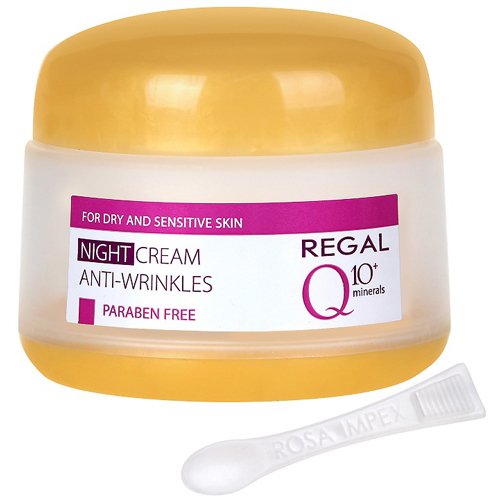 Regal Q10+ - Crema de Noche Antiarrugas Piel Seca y Sensible
