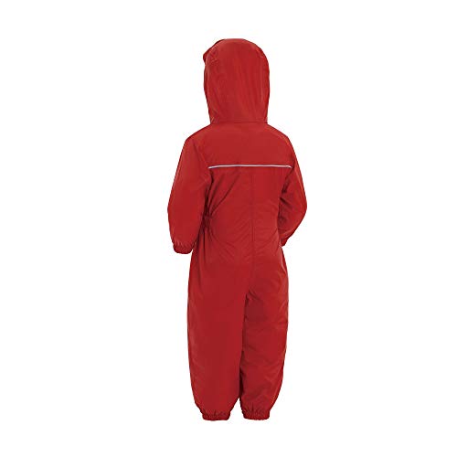 Regatta Children's Puddle IV - Mono infantil impermeable, Niños, color Pepper, 18-24 meses(92 EU)