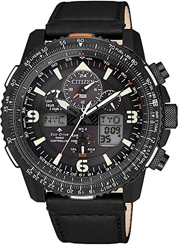 Reloj de Cuarzo Citizen Radio Controlled, Eco Drive U680, Negro, JY8085-14H
