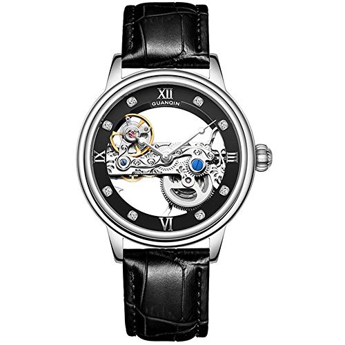 Reloj Esqueleto Hombre Automático Tourbillon Reloj mecánico Impermeable Luminoso Marca Reloj relogio Masculino