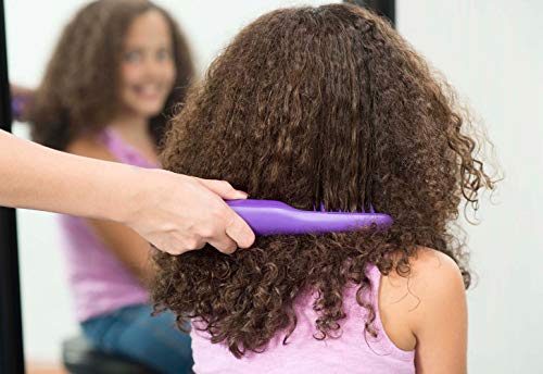 Remington Tangled 2 Smooth DT7432 Cepillo Eléctrico Desenredante, Uso en Húmedo o Seco, Inalámbrico, Morado