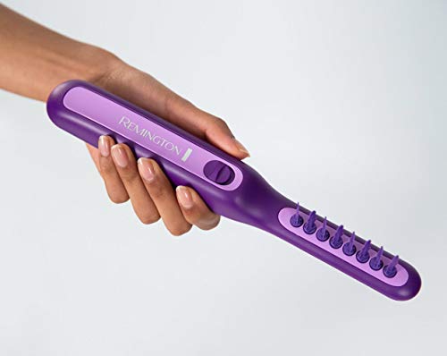 Remington Tangled 2 Smooth DT7432 Cepillo Eléctrico Desenredante, Uso en Húmedo o Seco, Inalámbrico, Morado