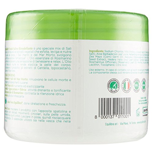 Remodeling With Sea Salt Body Scrub Dead Sea Aloe 600 Ml by Equilibra