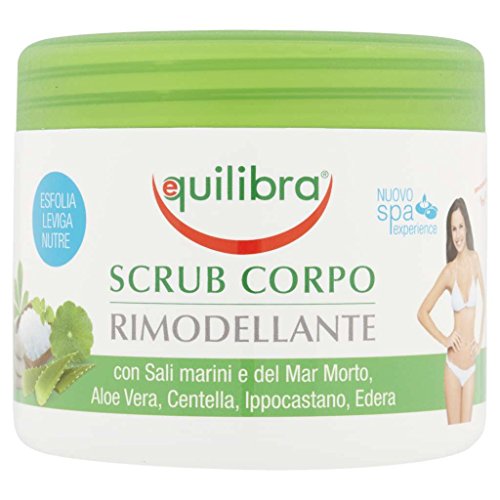 Remodeling With Sea Salt Body Scrub Dead Sea Aloe 600 Ml by Equilibra