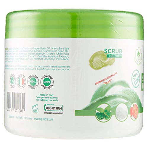 Remodeling With Sea Salt Body Scrub Dead Sea Aloe 600 Ml by Equilibra