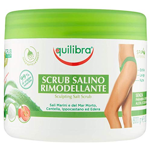Remodeling With Sea Salt Body Scrub Dead Sea Aloe 600 Ml by Equilibra