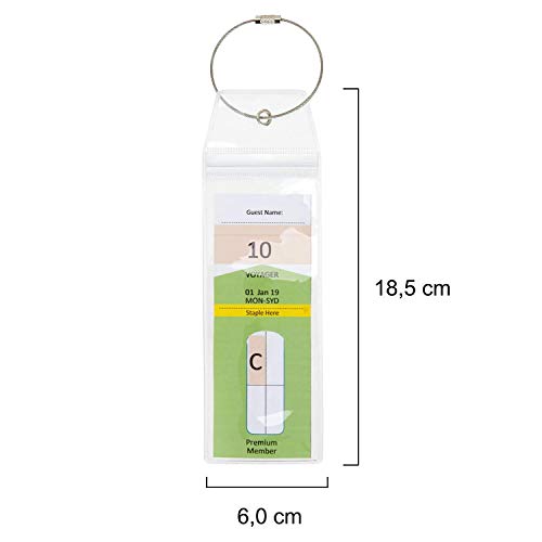 Remolque para equipaje de crucero, 6 unidades, tamaño perfecto, robusto, resistente al agua