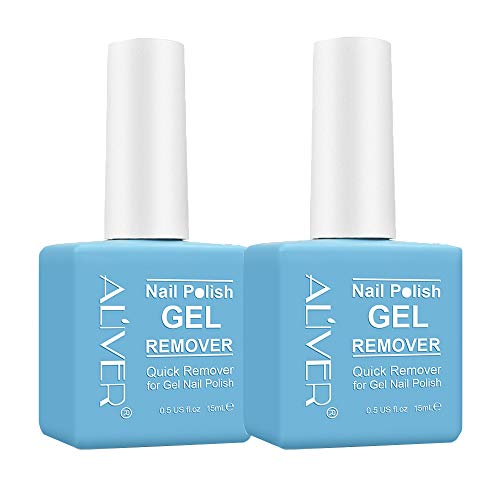 Removedor de esmalte de uñas Magic (2 piezas), removedor de Magic, removedor de esmalte de gel Magic Soak-Off, profesional elimina el esmalte de uñas en 3-5 minutos, fácil y rápidamente