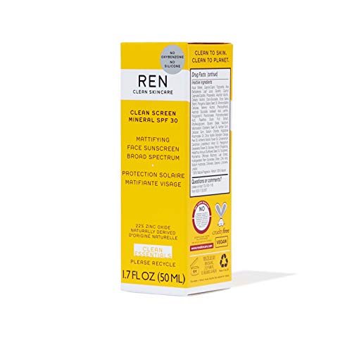 REN Clean Skincare - Clean Screen Mineral Protector Solar Matificante