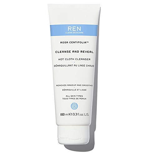 Ren Rosa Centifolia Cleanse & Reveal Hot Cloth Cleanser 100ml
