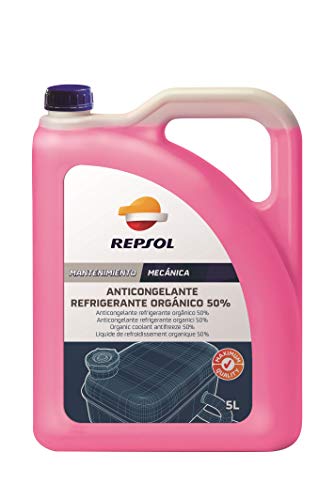 Repsol RP703W39 Anticongelante Orgánico 50%, 5 L