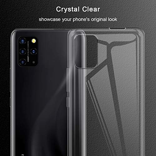 Reshias Funda para UMIDIGI S5 Pro + [2 Pack] Cristal Templado Protector de Pantalla,Suave TPU Transparente Gel Silicona Anti-arañazos Protectora Carcasa para UMIDIGI S5 Pro (6,39 Pulgadas)
