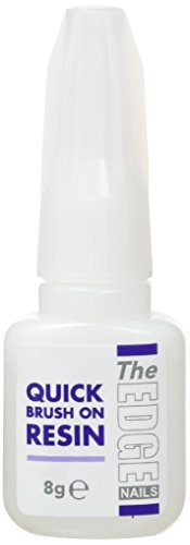 Resina de secado rápido para uñas con aplicador de cerdas de The Edge (8 g)