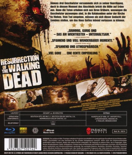 Resurrection of the Walking Dead - Horror Extreme Collection [Alemania] [Blu-ray]