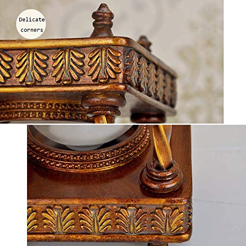 Retro Nostálgico De Reloj De Arena Adorno De 60 Minutos De Resina De Arena Temporizador,Horas Reloj De Arena Temporizador De Cuenta Atrás Kithchen Cocinar Horario De Reloj De Arena ( Color : Gold )