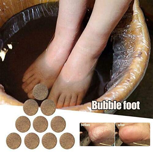 Reuvv Jengibre Pie Soak Efervescente Tabletas Cuidado de Pies, Pie Baño Pastillas Pie SPA Fatiga Sleep, Eliminador Fatiga Edema Tobillo, Pie Dolor Mejora Cuidado de Pies - 30pcs